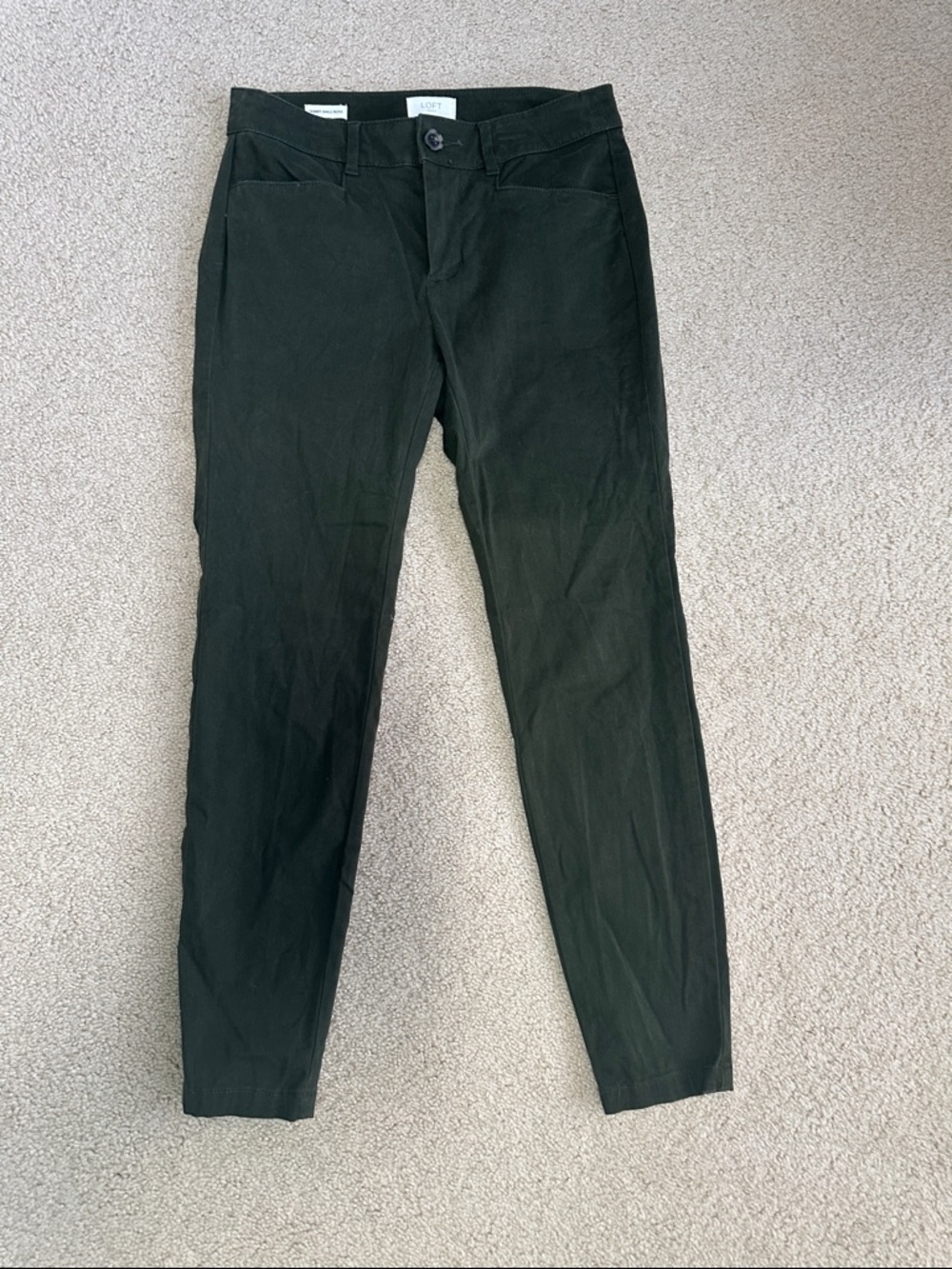LOFT Women’s Black Slim Trousers